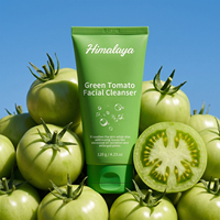 Nettoyant Visage Personnalisé à la Tomate Verte, Nettoyant en Profondeur des Pores, Micro-Bulles, Anti-Sébum et Points Noirs