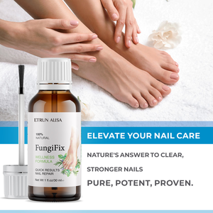 ETRUN ALISA Marque privée Anti-infection Paronychie Onychomycose Fongique Soins des <span class=keywords><strong>pieds</strong></span> Sérum Gel d'élimination des champignons des ongles Huile de récupération - Product Image 2