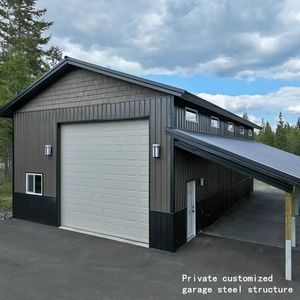 บริการแบบครบวงจร โรงจอดรถโครงสร้างเหล็กสำเร็จรูป อาคารโครงสร้างเหล็ก โรงงานโครงสร้างเหล็ก โรงเก็บของโครงสร้างเหล็ก - Product Image 2