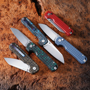 GT-T0073-4 Coltello Pieghevole Tattico Personalizzabile con Lame in VG-10 e Manico in Fibra di Carbonio/G10 - Product Image 3