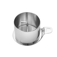 Lot de 4 moules à dessert pour pâtisserie, moules à gâteau mousse, moules à boulettes de riz, cercles de cuisine pour la mise en forme de gâteaux, sushis et aliments