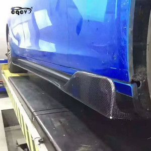 Kit carrozzeria per <span class=keywords><strong>Maserati</strong></span> Ghibli 3D stile fibra di carbonio con labbro anteriore diffusore minigonne laterali bagagliaio Spoiler laterale copertura specchietto retrovisore - Product Image 5