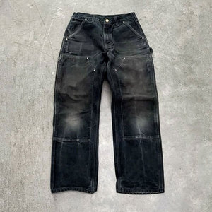 <span class=keywords><strong>Pantaloni</strong></span> da Lavoro Personalizzati in Denim Pesante con Doppio Rinforzo al Ginocchio, Stile Tattico e da Skate - Product Image 3