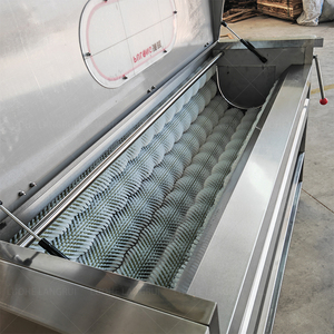 Máquina peladora y de limpieza de frutas y verduras <span class=keywords><strong>industrial</strong></span>, máquina peladora de tambor de patata Rottz - Product Image 4