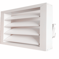 Panneau pare-soleil de mur-rideau de haute qualité, isolation thermique, antirouille, ventilation décorative extérieure, persienne en aluminium