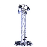 Structure de scène en alliage d'aluminium durable de haute qualité avec conception modulaire pour l'éclairage de scène événementielle et une installation rapide