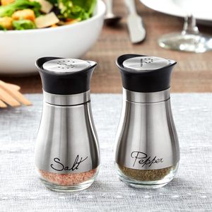 <span class=keywords><strong>Salière</strong></span> et poivrière en verre en acier inoxydable de haute qualité pot à épices en verre ménager bouteille d'épices <span class=keywords><strong>pingouin</strong></span> - Product Image 4