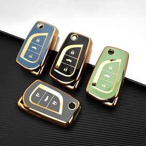 Cho Toyota Đặc Biệt Mềm Mới TPU Xe Từ Xa Vỏ Bọc Chìa Khóa Bảo Vệ Tương Thích Với 2018-2020 Camry SE/LE RAV4 SE Corolla SE/LE - Product Image 1