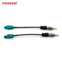 Câble de transfert d'antenne amplificateur de signal radio FM automobile FOXECO Fakra vers DIN COAXIAL