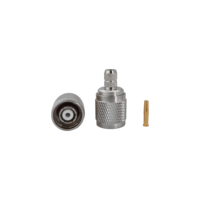Connecteur coaxial RP TNC-C-J4 en laiton, connecteur RP TNC mâle pour RG59, vente en gros d'usine