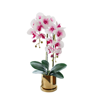 Vente en gros 62cm 11 têtes Real Touch Orchid Flower Bonsai