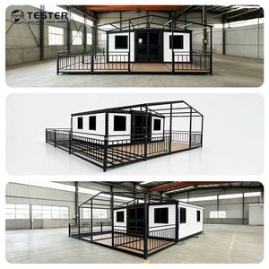 Casas Contenedor de Alta Calidad de 2 Dormitorios y 30 pies, Oficina Exterior, Casa Móvil Prefabricada, Casa Contenedor de 40 pies, Casa Contenedor de Almacenamiento - Product Image 1