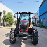 Nuevo Modelo de Tractor de Servicio Pesado de 160HP con Tracción 4x4 y Transmisión por Engranajes, con Motor y Bomba Compatibles con Grandes Implementos Agrícolas para Uso Agrícola