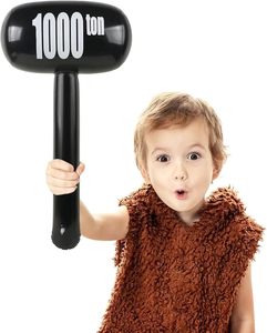 Marteau Gonflable Géant – Accessoire de Déguisement Amusant pour Carnaval, Cirque, <span class=keywords><strong>Anniversaire</strong></span>, Halloween, Fêtes et Cabines Photo - Product Image 4