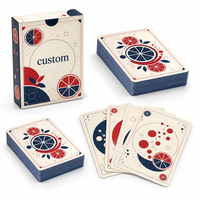 Cartes à Jouer Promotionnelles Personnalisées Style Américain – Jeu Interactif de Dégustation de Boissons Non Alcoolisées – Jeu de Cartes pour Événements et Cadeaux Promotionnels
