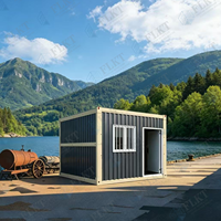 FLKT Usine Vente en Gros Prix Abordable Maisons Modulaires Préfabriquées Pliables Conteneurs Habillables Prêts à l'emploi