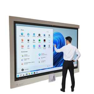 High Quality 65/75 Inch Multi-Touch Interactive LED Smart Electronic Whiteboard for Classroom Conference High-genre Interactive - Product Image 1