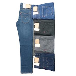 กางเกงยีนส์เดนิมผู้ชายไซส์ใหญ่ขายส่ง สวมใส่สบาย สไตล์ลำลอง ล้างทำความสะอาดได้ พร้อมดีไซน์แบบสั่งทำ ทรงตรง - Product Image 6