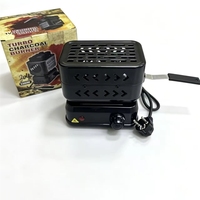Promotion : Brûleur à charbon manuel moderne en acier inoxydable pour chicha, accessoires pour narguilé