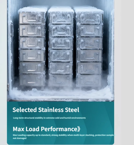ชั้นวางเก็บของแบบแช่แข็งสแตนเลสสตีล, แบบเข้าถึงด้านข้าง, ชั้นวางเก็บตัวอย่างแบบแช่แข็งทั้งชุด, กล่องแช่แข็งเซลล์ - Product Image 3