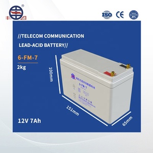 แบตเตอรี่ตะกั่วกรดแบบชาร์จไฟได้ Fengri 12V 7Ah รุ่น 6-FM-7 สำหรับเครื่องมือไฟฟ้าและโทรคมนาคม ไม่ต้องบำรุงรักษา - Product Image 2