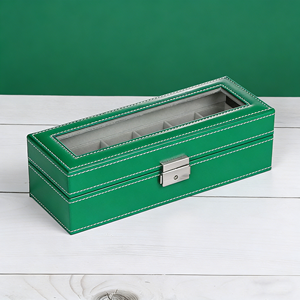 Boîte de rangement pour montres en cuir sur mesure, boîte de présentation pour montres-bracelets, étui à montres détachable, boîte de présentation pour montres-bracelets - Product Image 4