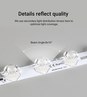 Module LED puissant SLT 30W pour bande lumineuse latérale de boîte lumineuse publicitaire 3x3m SL-BL086-10L300 10LED CE RoHS
