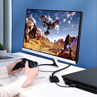 USB3.0 - HDMI Adaptörü 1080P Video Dönüştürücü Kablosu Çoklu Monitör Görüntü Adaptörü, Dizüstü Bilgisayar, Masaüstü Bilgisayar, HDTV için Sesli, CE FCC RoHS Onaylı