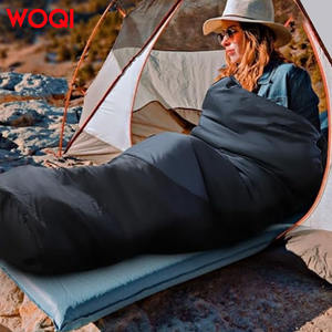 Sac de couchage Woqi Mummy 1,3 kg, coque en nylon respirante, pour adulte, camping par temps froid, randonnée, voyage - Product Image 5