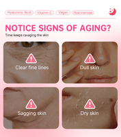 Capsules d'huile pour le visage raffermissantes et éclaircissantes à la vitamine C de luxe, crème pour le visage pour peaux sensibles