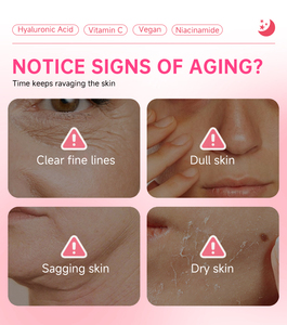 Capsules d'huile pour le visage raffermissantes et éclaircissantes à la vitamine C de luxe, crème pour le visage pour peaux sensibles - Product Image 2