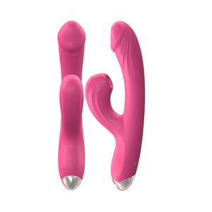 Vibratore Rabbit Multicolore con Perline Rotanti, Massaggiatore <span class=keywords><strong>Clitorideo</strong></span> e del Punto G a Doppia Stimolazione, Giocattolo per Adulti in Silicone Medicale Ricaricabile - Product Image 5