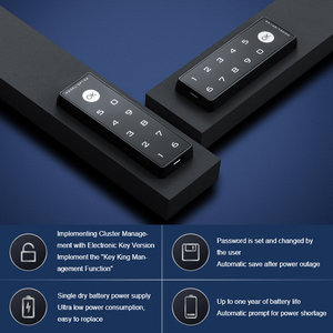 Guub DP153 Serratura Digitale di Alta Qualità con Tastiera Touch Screen, Sicurezza Grado C, Garanzia di Un Anno per Armadi in Legno - Product Image 6