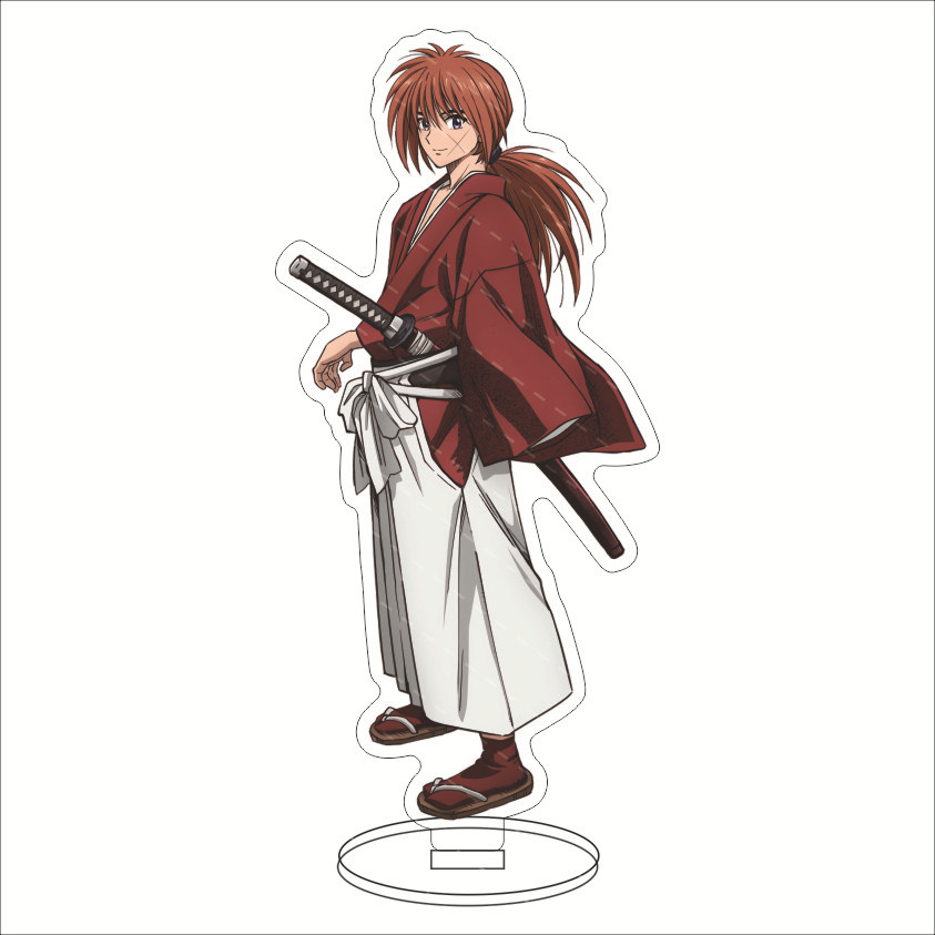 15CM New Anime Rurouni Kenshin Figures HIMURA KENSHIN Acrylic