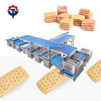 Línea de Producción de Galletas y Wafles Totalmente Automática TG Machine 200-1500kg/h |   Suministro Directo de Fábrica