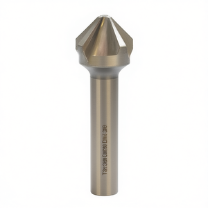 Ttake 90 Degree Countersink Hss Ta1230 Din 335 <b>C</b> 3 Flutes Cylindrical Shank For Metal Drilling - Product Image 2