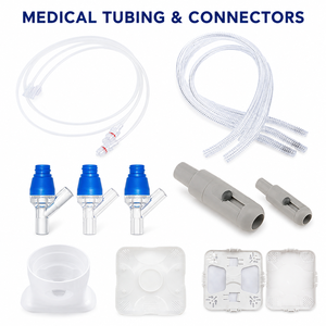 Tuyaux et connecteurs médicaux, connecteurs Luer moulés par injection sur mesure, perfusion IV, respiratoire, fabricant OEM - Product Image 1