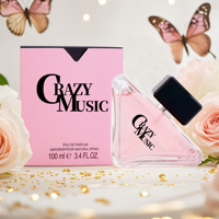 Parfum Gourmand Décadent et Séduisant 100ml, Vaporisateur Personnalisable, Flacons Triangulaires, Emballage Élégant, Parfum Longue Durée