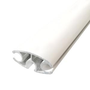 Rail de rideau en alliage d'aluminium sur mesure, 6 mètres, blanc, commande manuelle, pour stores et pare-soleil - Product Image 4