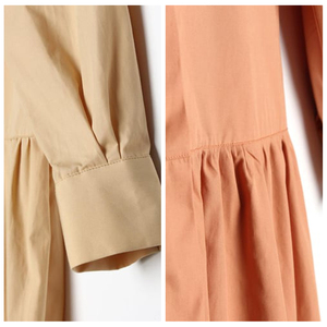 Abbigliamento islamico estivo con bottoni aperti con fiori di Falbala T Shirt abito Abaya verde velato vestiti da donna - Product Image 5