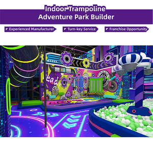 Bettaplay Équipement de <span class=keywords><strong>parc</strong></span> de trampoline intérieur personnalisé Aire de jeux commerciale pour enfants adultes Centre de divertissement familial 3000 m² - Product Image 2