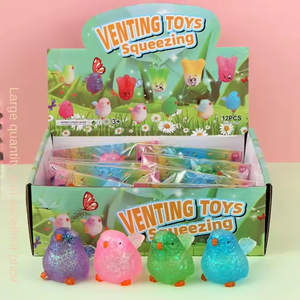 Jouet Squishy Maltose en forme d'oiseau, à remontée lente, anti-stress, modèle Moineau, jouet Fidget populaire pour enfants et adultes - Product Image 3