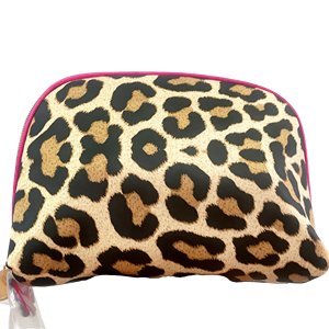 <span class=keywords><strong>Pochette</strong></span> de maquillage en forme de dôme à imprimé léopard, <span class=keywords><strong>pochette</strong></span> de toilette à fermeture éclair <span class=keywords><strong>fuchsia</strong></span> pour femmes, pour les soins de la peau et les outils de beauté en voyage - Product Image 2