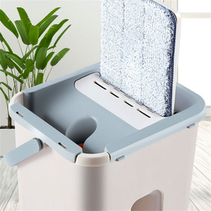 <span class=keywords><strong>A2218</strong></span> Outil de lavage de salle de bain à main libre Nettoyant pour nettoyage ménager Vadrouille plate à gratter - Product Image 3
