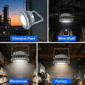 Lámpara LED Industrial Antiexplosión de Aleación de Aluminio, Atex IP66, 200W, 100-277V, Alto Brillo, 5000K, 28000lm - Product Image 6