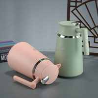 Nouvelle Arrivée 2026 Emerit – Cafetières Isothermes à Double Paroi en Acier Inoxydable 18/8 de 1L et 1,5L avec Bouton Poussoir et Logo Personnalisé