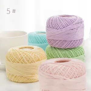 Yarncrafts New Style Security Mercerized Organic Cotton Knitting Yarn