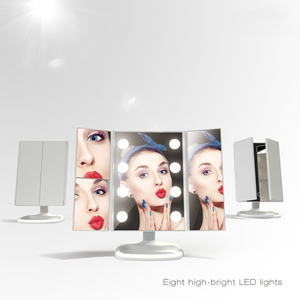 Fábrica al por mayor ajuste de rotación de 360 grados plegable con bombilla Hotel baño dormitorio maquillaje <span class=keywords><strong>Mir</strong></span> - Product Image 3