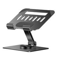 Support de tablette pivotant à 360 degrés pour ordinateur de bureau, support de tablette réglable en métal pour iPad, tablette Android