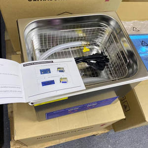 น้ำยาทำความสะอาดอัลตราโซนิกขนาด 0.6 ลิตร-150 ลิตร เครื่องทำความสะอาดอัลตราโซนิกแบบมีระบบทำความร้อน สำหรับทำความสะอาดอุปกรณ์อัญมณีและนาฬิกาในอุตสาหกรรม - Product Image 5